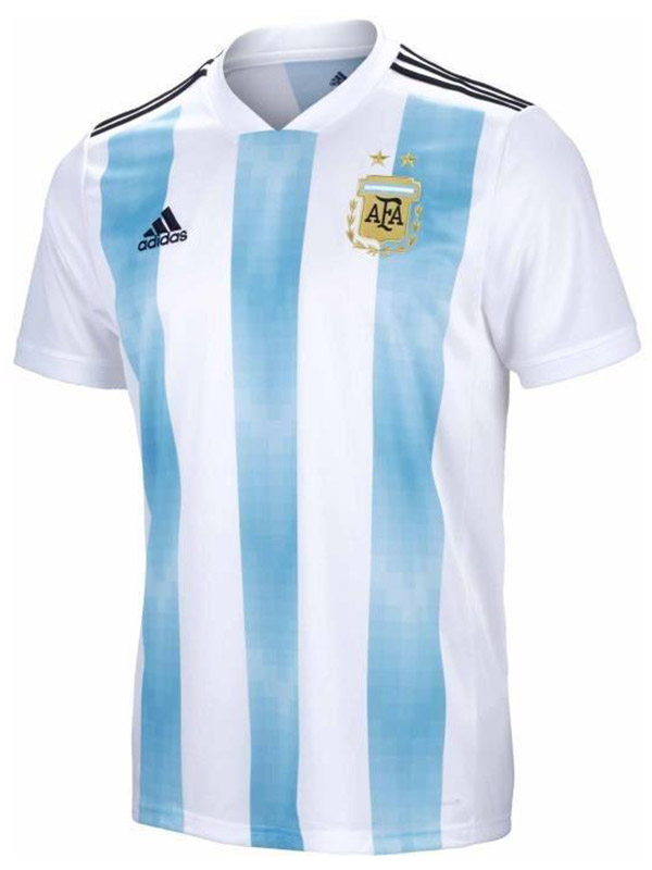 Argentina maillot rétro de football pour adulte uniforme de football pour homme premier vêtement de sport haut de football chemise de sport 2018
